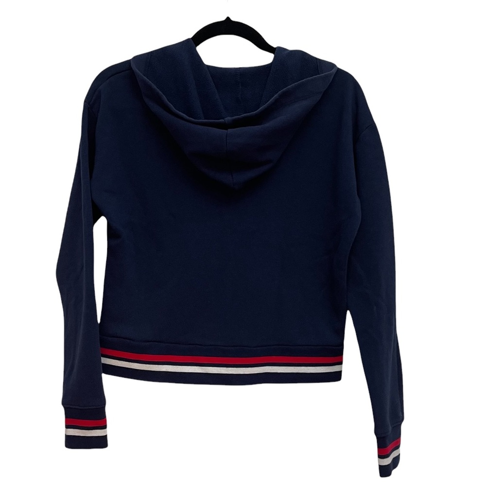 Aeropostale Long Sleeve Navy Blue Sweater Hoodie Size S - Picture 2 of 10
